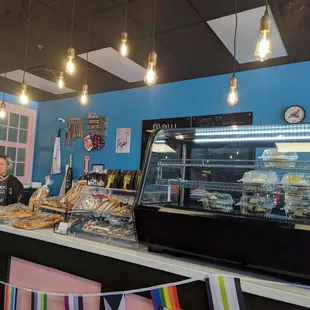 Entire counter area