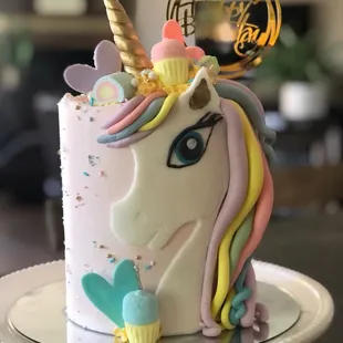 Unicorn Birthday Cake