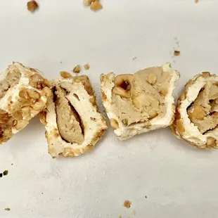 Turkish Delight pieces. Highly recommend trying this out.