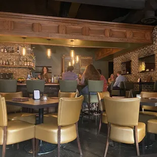 people sitting at the bar