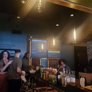 Bar area