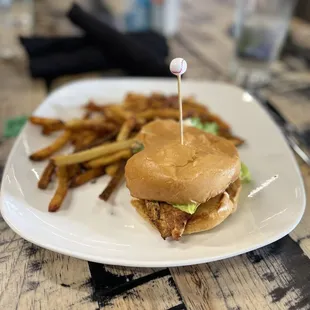 The Yard Bird with fresh cut fries.