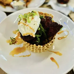 Chicken and Waffle Bites