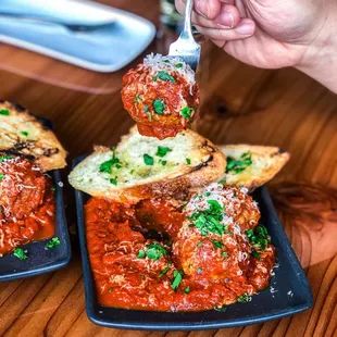 Dork meatballs ($9)