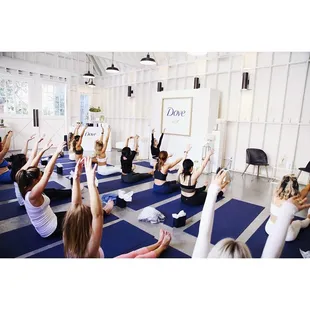 TBB Class led by Jenny for Dove Event