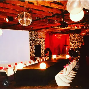 The stage set up for the fashion show. 2008 Fashion Freak Out! By Jason Mcneely