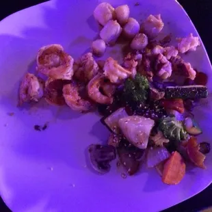 $28.50 for this kazoku dish. Shrimp, scallops and a little bit if lobster.