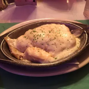 I got seafood lasagna! We all here for Dana's birthday!!!! Fun fun fun!!!!!