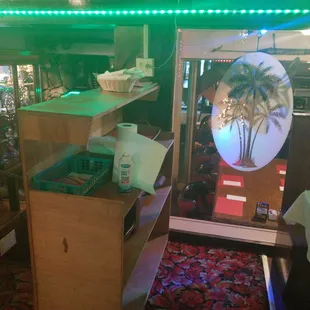 My view from this fancy establishment