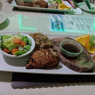 The surf and turf meal