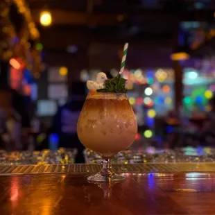 A holiday special cocktail by Ash