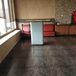 Inside the restaurant