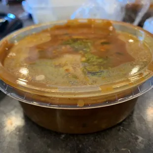 Chole Bhatura (chickpeas)