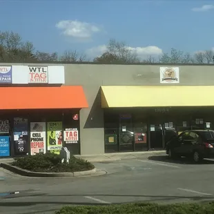 the outside of a restaurant