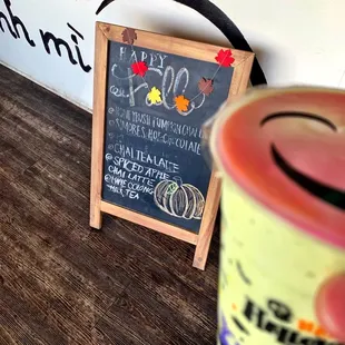 Avocado smoothie. And side of #12. Pork Belly Banh Mi