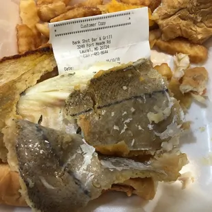 This is a big ass fish sub from Bank Shot in Laurel, MD.  I came home ready to eat dinner and this the sub I got.  the chef can not cook.