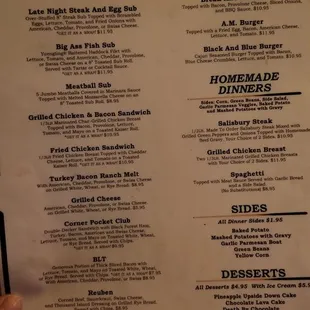 Decent food
