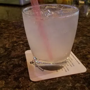 Lemon Vodka and Sprite yum