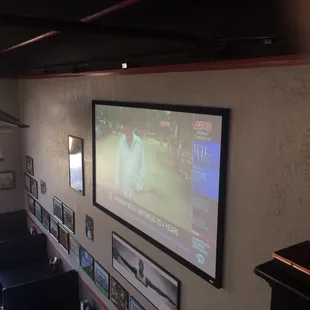 Must be a 120&quot; TV. Great for watching Nascar or Football!