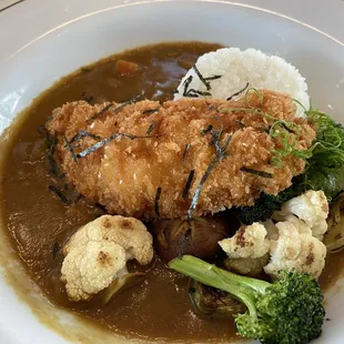 Lobster katsu curry