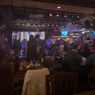 people sitting at tables