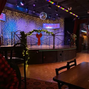 A stage that you can dance on!