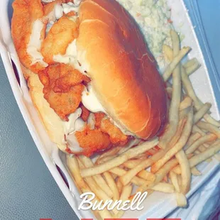 Famous fish sandwich