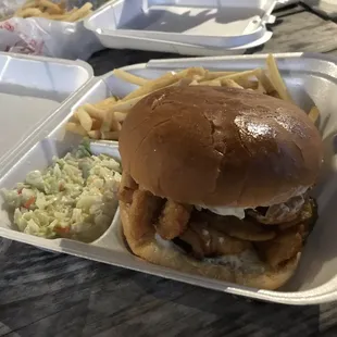 Fish sandwich basket!