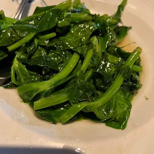 Sauteed Pea Shoots