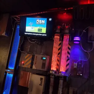 a flat screen tv mounted on the wall