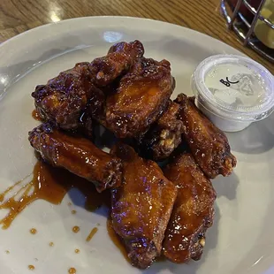 Bourbon Sriracha Wings