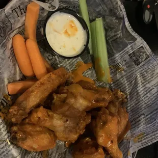 Chicken wings....smell amazing