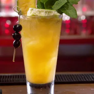 Enjoy vacation in a glass with The Zombie, our classic tiki cocktail.