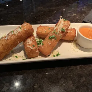 Mac and cheese "fries"