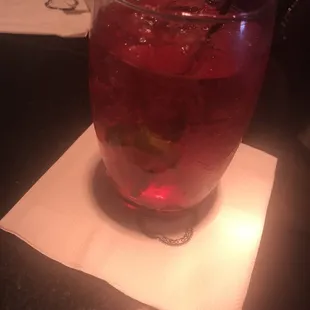 Cranberry vodka