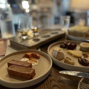 Panisse, cheese plate (they use Kenny&apos;s Cheese most of the time).