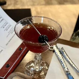 Manhatten was delicious