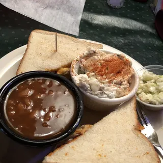 Smoked Turkey Sandwich Plate