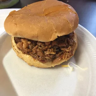 Barbecue Beef Sandwich