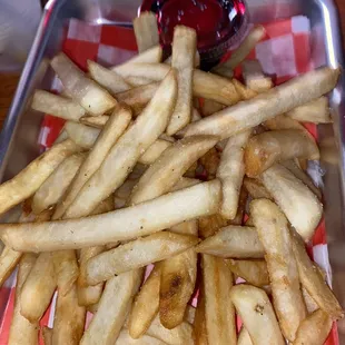 Fries on point!