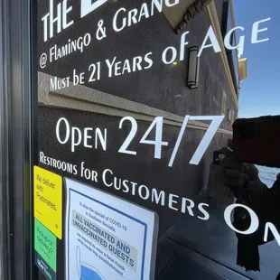 open 24 / 7 / 17