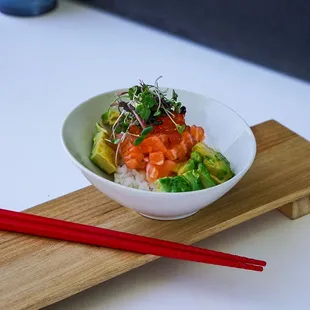 Salmon Donburi