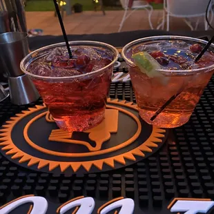 Holiday party cocktails