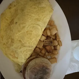 Veggie omelette
