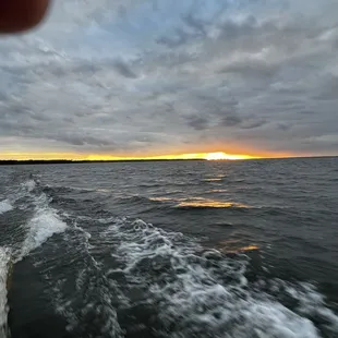 Sunset on Big Winnie 1st week of June 2024