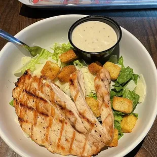 Chicken Caesar salad