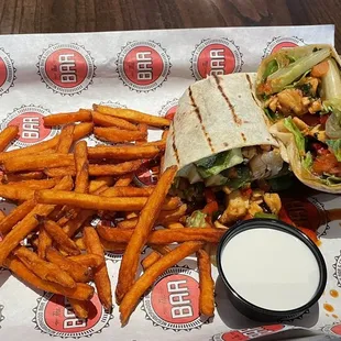 Thai Chicken Lettuce Wraps