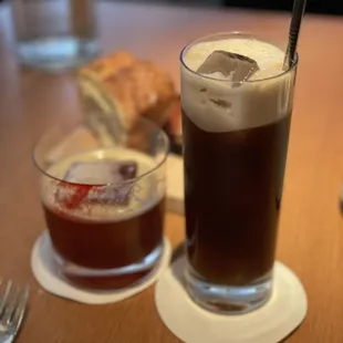 Ginger (left) &amp; Coffee (right)