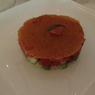 Upside Down Tuna Tarte