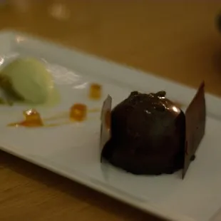 Pistachio Dark Chocolate Dome